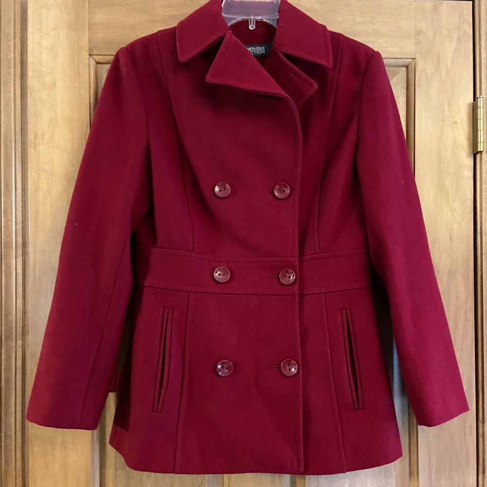Kenneth Cole Reaction Wool Pea Coat